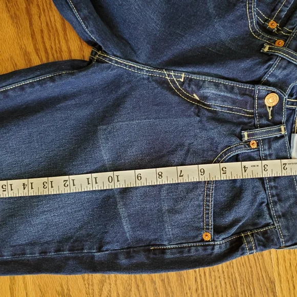 Levis 515 Nouveau boot jeans. Low-rise aize 4. - Picture 8 of 9